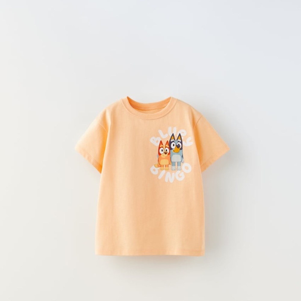 Bluey Toddler Shirt Zara 3-4T Bingo